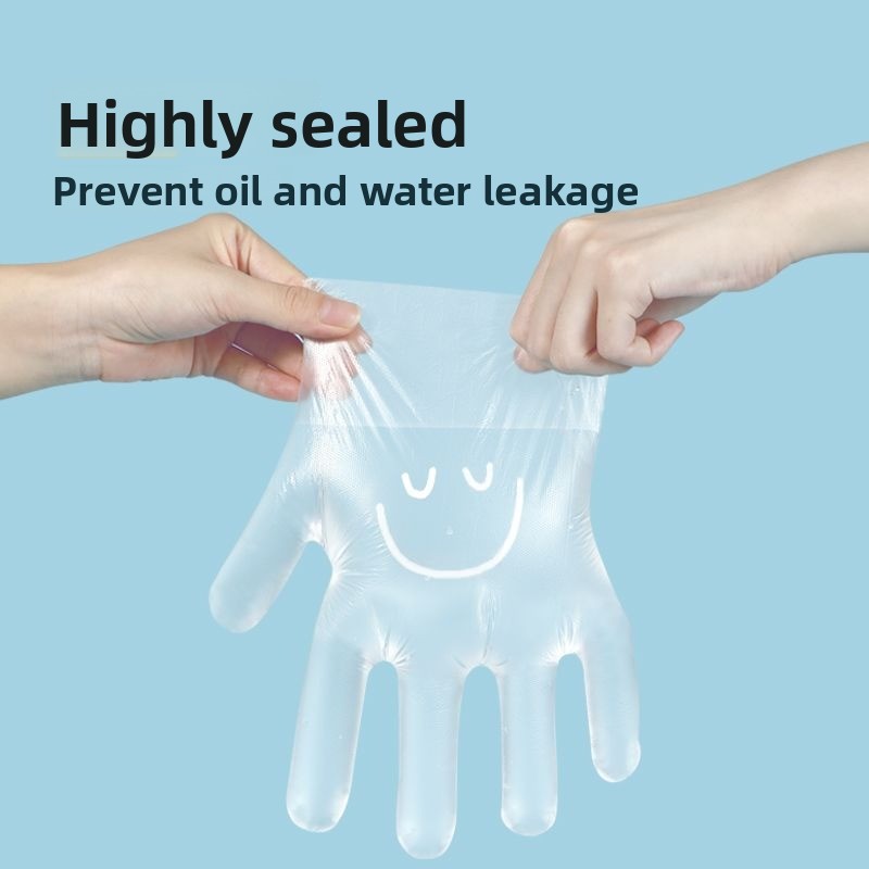 Home Cooking Oil Disposal - Gants jetables emballés individuellement, transparents, pour