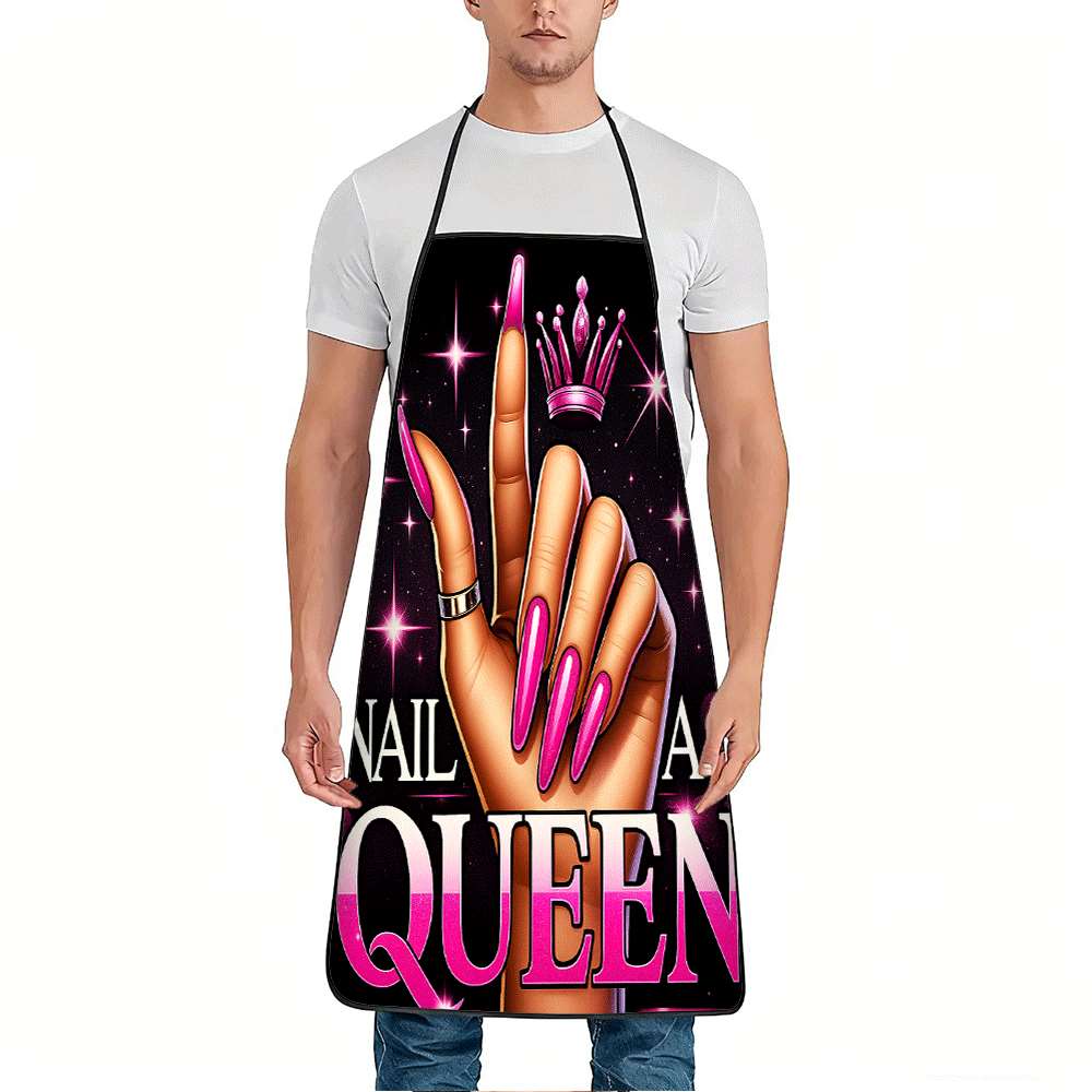 Home Cooking Queen - Tablier Queen Of The Cakes noir