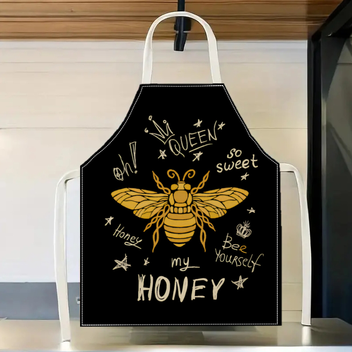 Home Cooking Queen - Tablier de cuisine en lin et