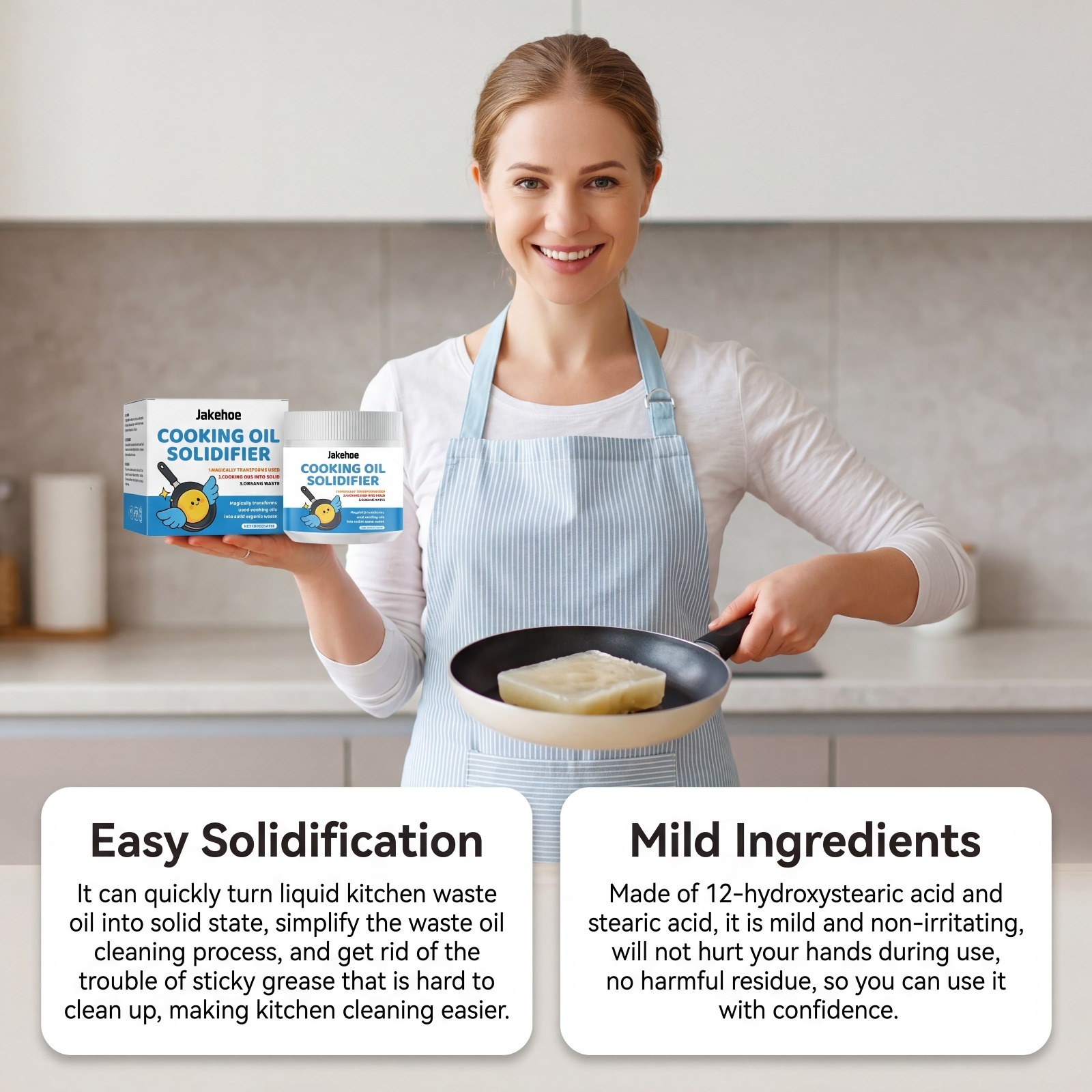 Poudre solidifiante pour huile - Home Cooking Oil Disposal avis et prix