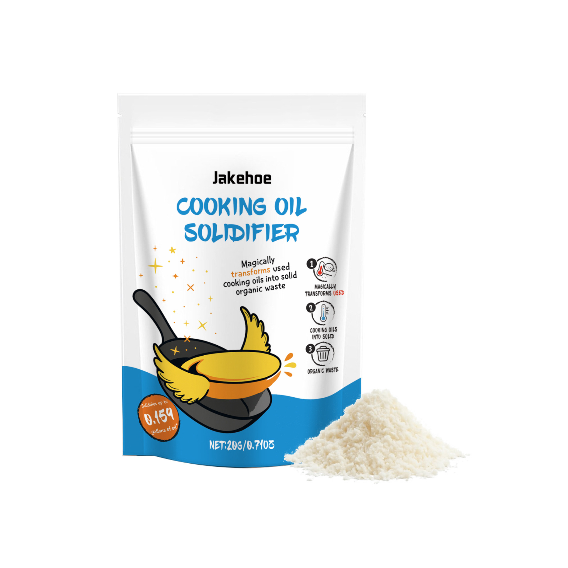 Poudre Solidifiante pour Huile - Home Cooking Oil Disposal avis et prix