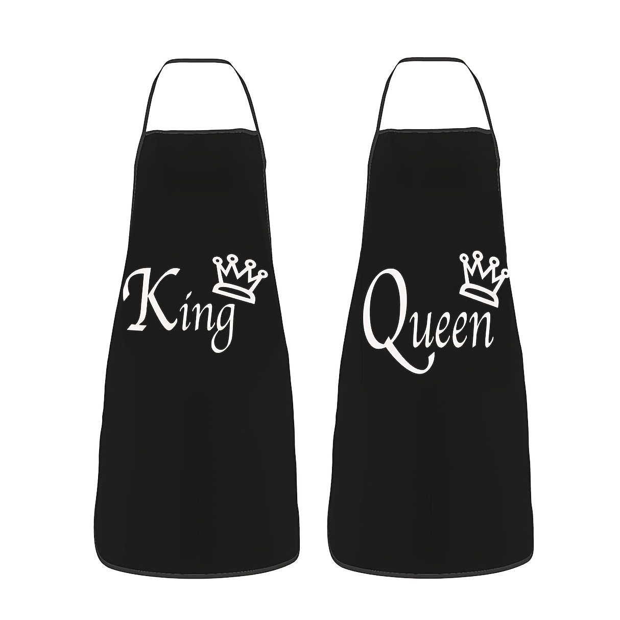 Tabliers King & Queen pour cou - Home Cooking Queen avis et prix