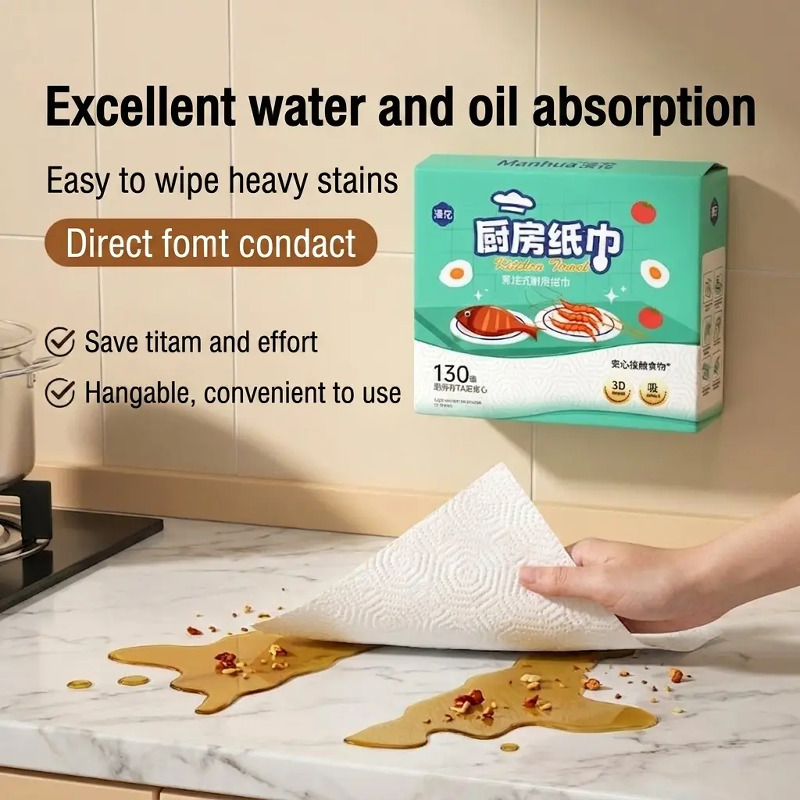 Essuie-tout jetables Manhua 26 - Home Cooking Oil Disposal avis et prix